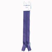 6 Habico Tagged YKK Nylon Zip - Purple 374291