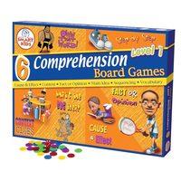 6 reading comprehension games level 1 yrs 3 4