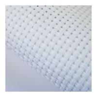 6 Count Binca Cross Stitch Fabric 35cm x 25cm White