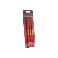 6 piece hardwood carpenters pencils