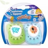 6 - 18 Months Tommee Tippee Soft Rim Soothers