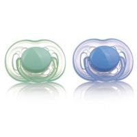 6-18 Months Plain Avent Freeflow Soothers