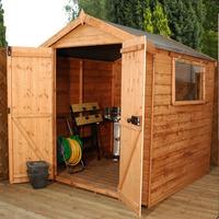 6 x 6 Waltons Shiplap Tongue and Groove Apex Garden Shed