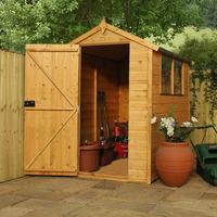 6 x 4 Waltons Tradesman Tongue and Groove Apex Wooden Shed