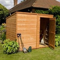 6\' x 4\' Walton\'s Select Tongue & Groove Pent Shed (No Windows)