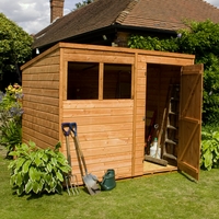 6\' x 4\' Walton\'s Select Tongue and Groove Pent Wooden Shed