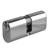 6 pin security oval double cylinder