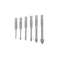 6 Piece Drill Bits for Glass Westfalia