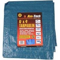 6\' x 4\' Tarpaulin - Blue