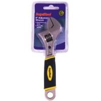 6 adjustable wrench with power grip