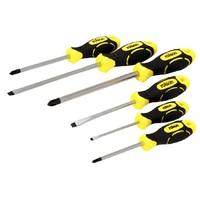 6 Piece Screwdriver Set With Soft Cushion Grips