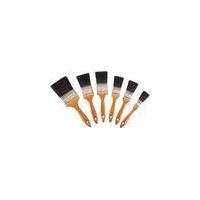 6 piece set of flat paintbrushes westfalia