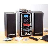 6-in-1 Modular Music System with CD Recording