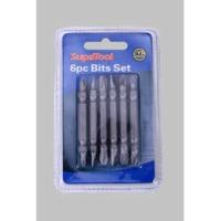 6 Piece Double End Power Bits