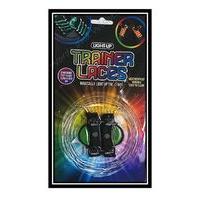 6 Assorted Colour LED Light Up Flashing Shoelaces With Flash Action