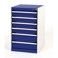 6 DRAWER CABINET - H X W X D : 80 X 525 X 525