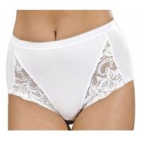 6 Pack Of Womens/Ladies Lingerie/Underwear Comforts Maxi Briefs Plain White, Various Sizes