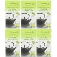 (6 PACK) - Clearspring - Ginger Green Tea | 40g | 6 PACK BUNDLE