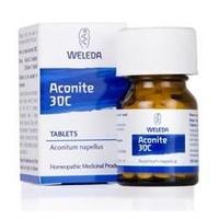 6 Pack of Weleda Aconite 30c 125 Tablet