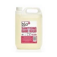(6 Pack) - Bio-D Geranium Hand Sanitiser | 5Ltr | 6 Pack - Super Saver - Save Money