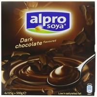 (6 Pack) - Alpro Dark Chocolate Dessert| (125 x 4) (gx) |6 Pack - Super Saver - Save Money