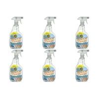 6 pack earth friendly products window cleaner vinegar 500ml 6 pack bun ...