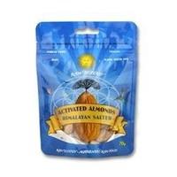 6 pack of raw ecstasy activated almond himalayansalt 70 g