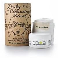 6 Pack of MOA Green Balm Daily Cleansing Ritual 50ml and cloth Box