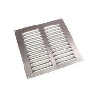 6 Of Aluminium Louvre Air Vent Ventilator Grille Cover 9 X 9 225Mm X 225Mm