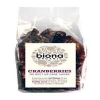 6 pack of biona organic cranberries 100 g