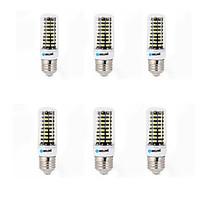 6 pcs BRELONG E14 / G9 / GU10 / E26/E27 / B22 LED Corn Lights 80 SMD 5733 800 lm Warm White / Cool White AC 220-240 V