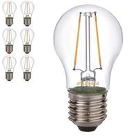 6 pack 5 watt e27 filament led bulb 50w