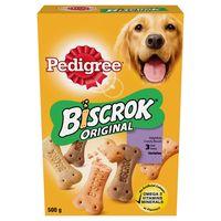 6 x 500g pedigree biscrok dog snacks tasty bites free biskrok 6 x 500g