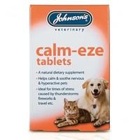 (6 Pack) Johnson\'s Vet - Calm-Eze Tablets (36) Dog / Cat