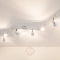 6-bulb Arjen LED ceiling lamp