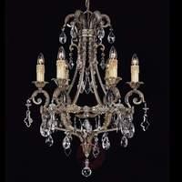 6-light luxurious chandelier MARCELLO