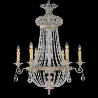 6-light perfectly-shaped chandelier SHEREZADE