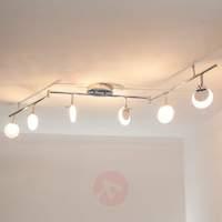 6-bulb LED ceiling lamp Sena