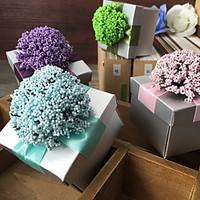 6 pieceset favor holder cubic card paper gift boxes non personalised