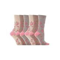 6 Pair Gentle Grip Core Socks