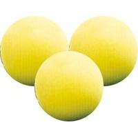 6 pack yellow practice golf ball