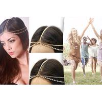 £6 instead of £45.99 (from i Luv Boutique) for a two pack of festival head chains - save 87%