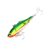 60mm 14g VIB Hard Bait Minnow Fishing Lure with Two Treble Hooks