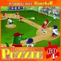 60 Piece Junior League Baseball Puzzle