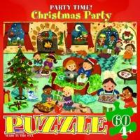 60pc Christmas Party Jigsaw Puzzle