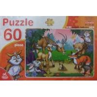 60 Piece Animals 4 Jigsaw Puzzle
