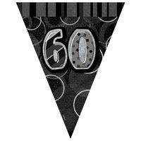 60th Birthday Party Pennant Bunting