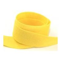 60mm merino wool felt ribbon tape binding yellow