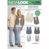 6036 - New Look Ladies\' & Men\'s Vests A (6-XL) 381988