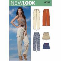 6055 new look ladies trousers shorts a 6 16 381992